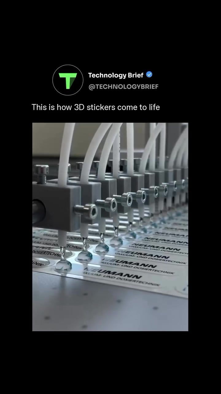 Exploring Neumann's 3D Sticker Manufacturing Process