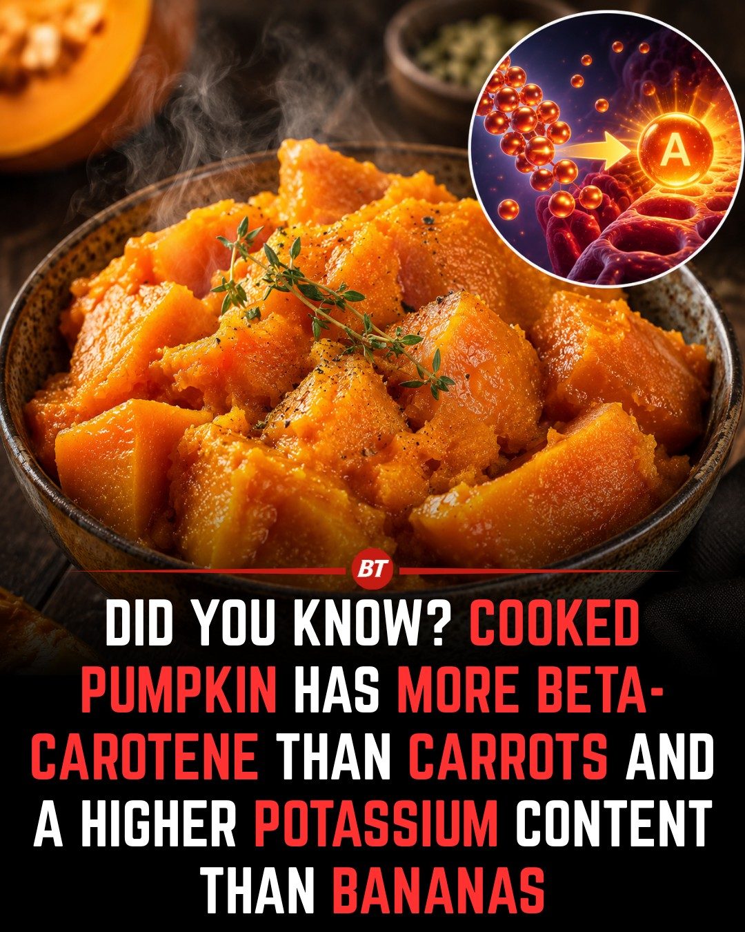 The Surprising Nutritional Benefits of Cooked Pumpkin