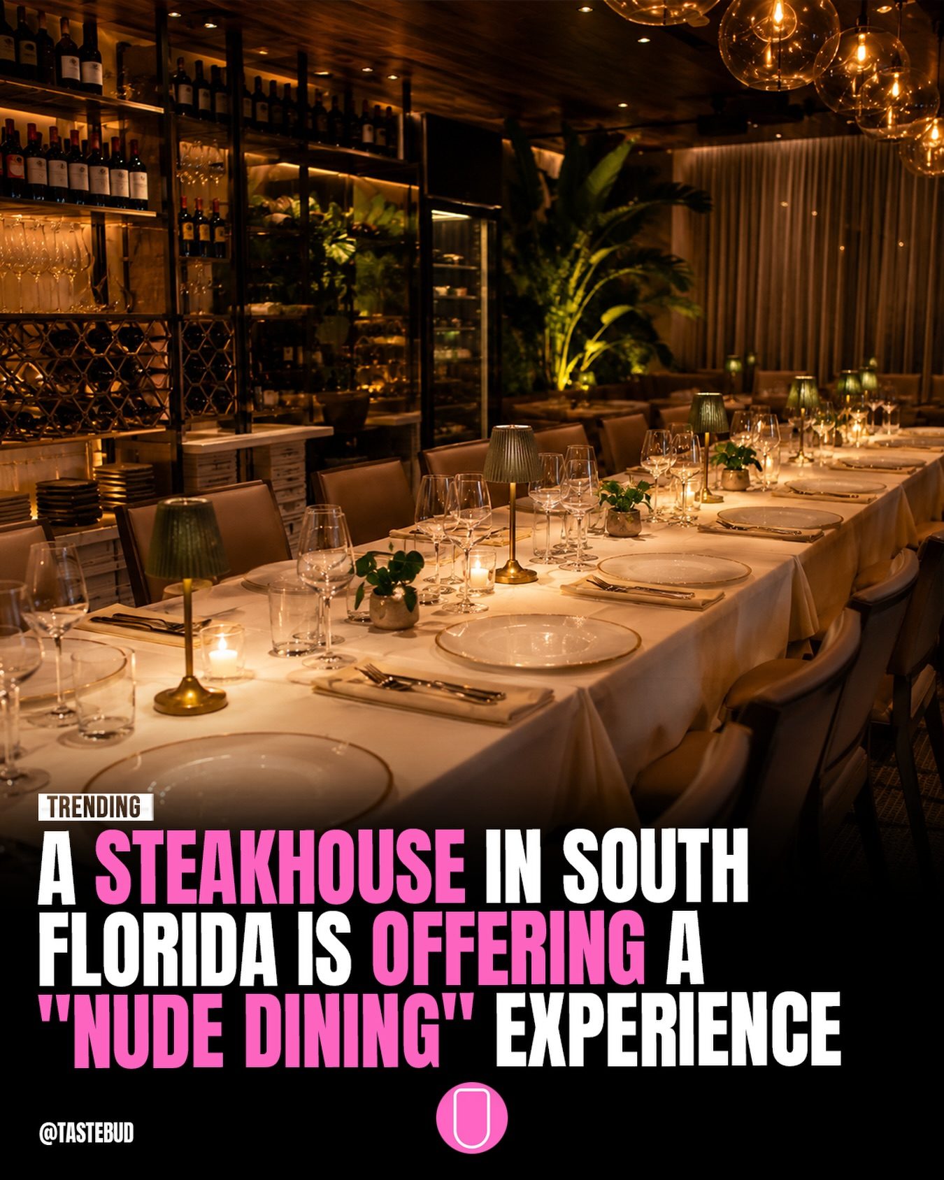 South Florida Steakhouse Offers Unique Clothing-Optional Dining