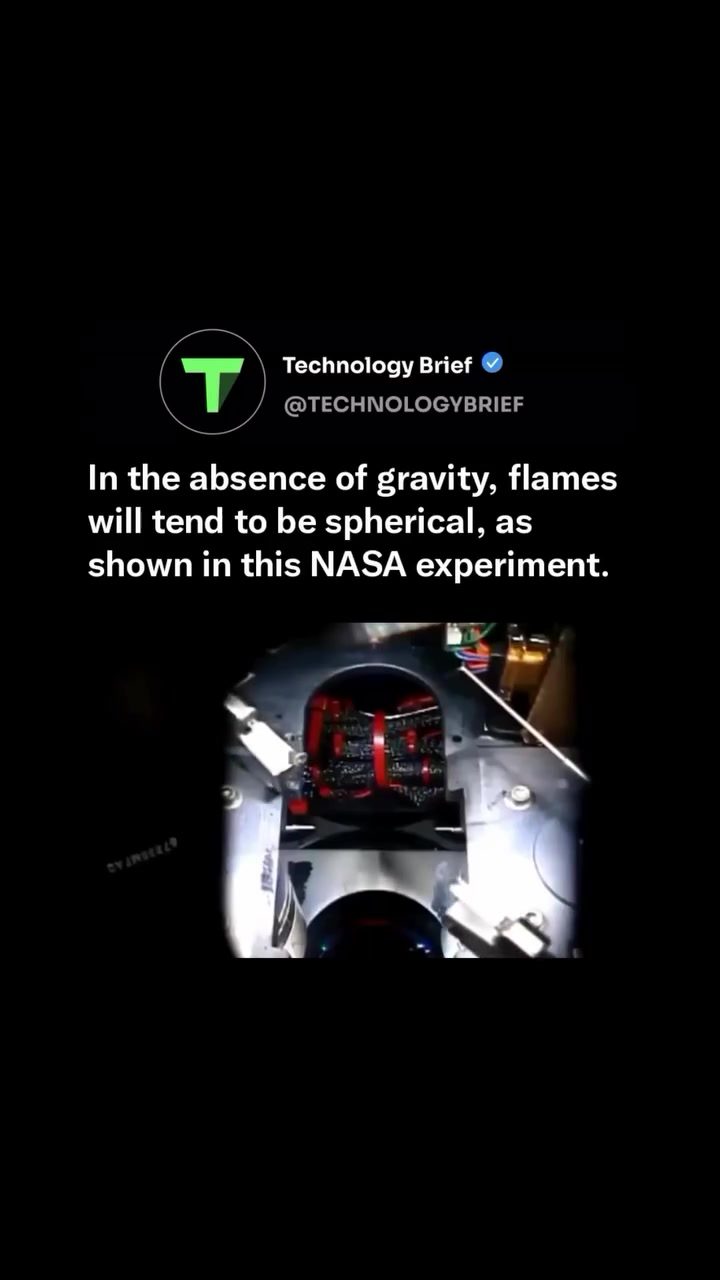 NASA's Zero-Gravity Flame Experiment Explained