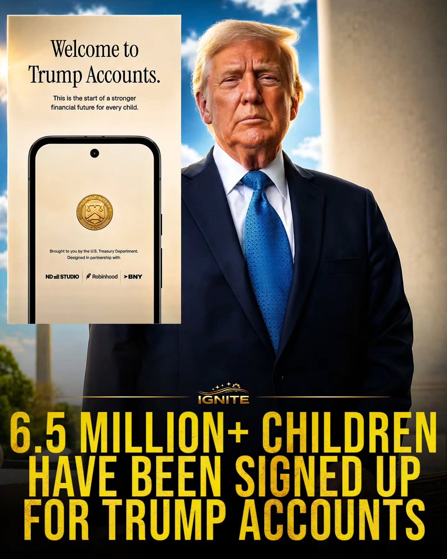 Trump Accounts: 6.5 Million Kids Enrolled in Financial Future
