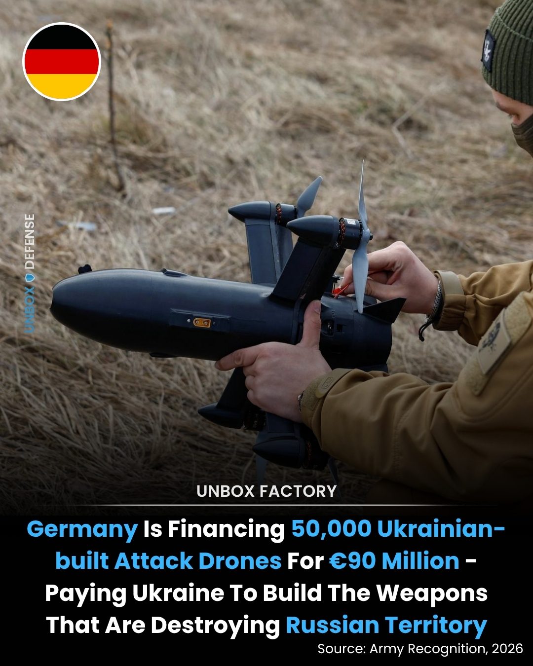 Germany's €90M Funding Boost for Ukraine's Drone Offensive