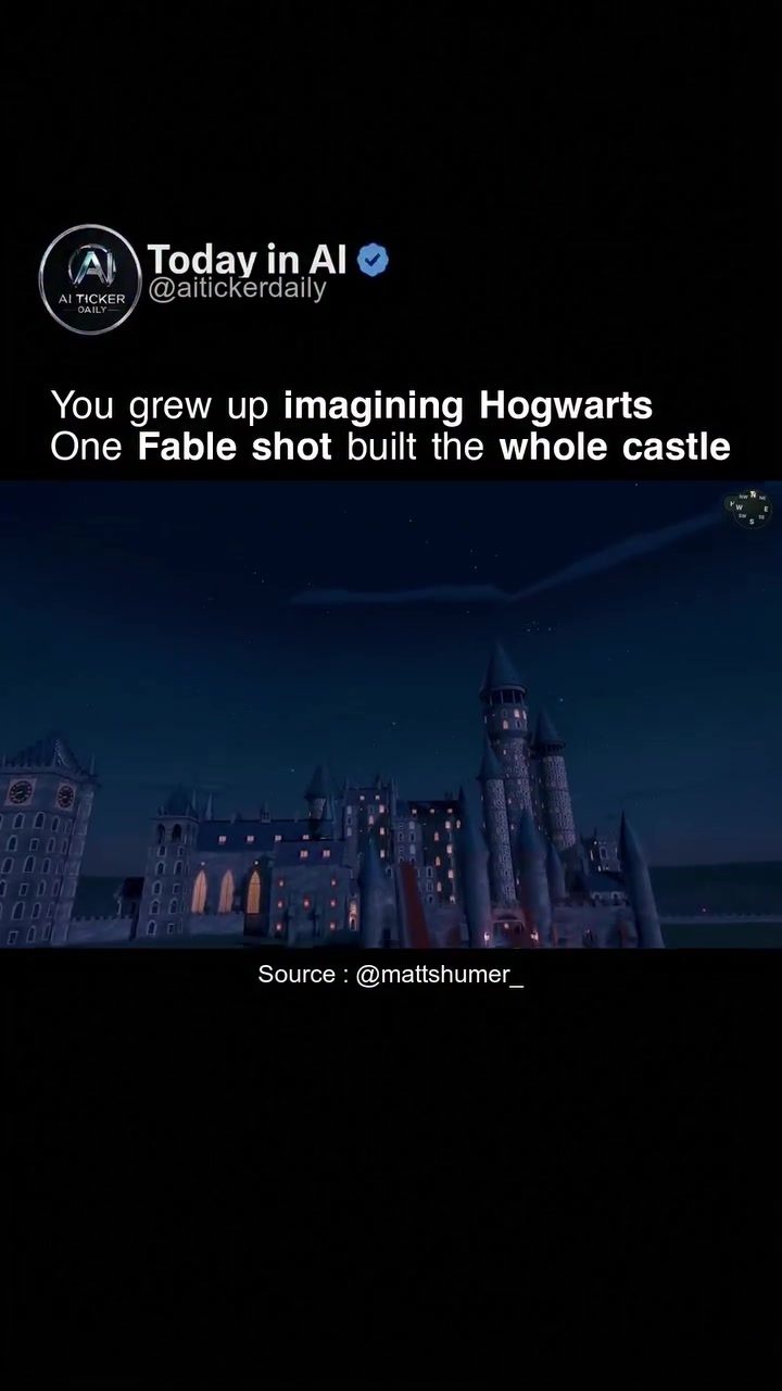 AI's Hogwarts Castle: A Single Pass Wonder