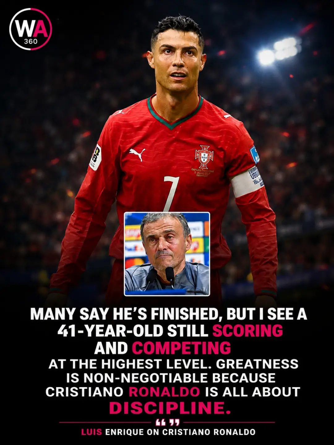 Cristiano Ronaldo: The Power of Discipline and Ageless Greatness