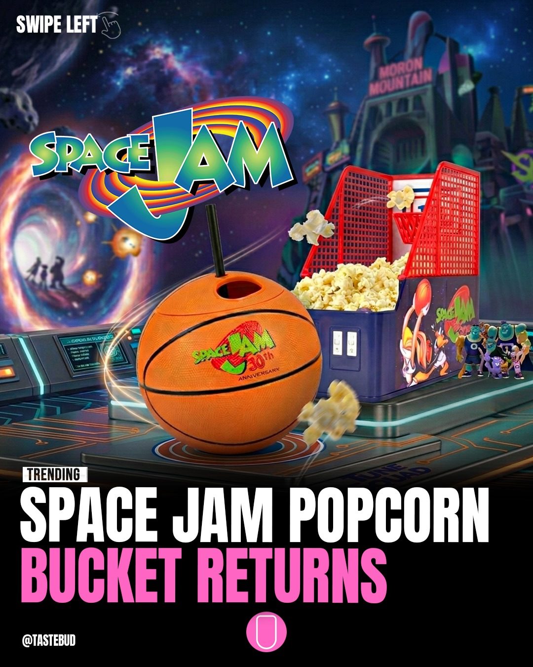 Space Jam 30th Anniversary: AMC's Themed Popcorn Bucket