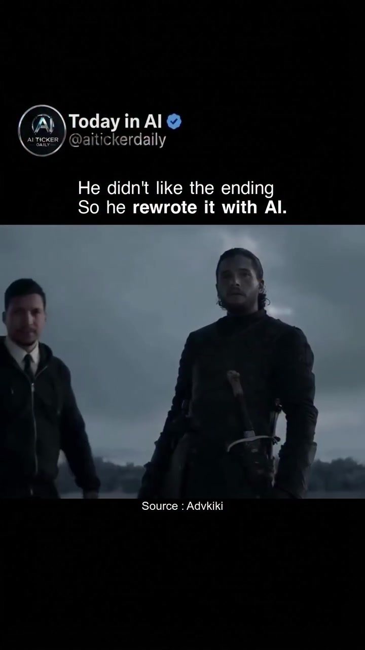 Fan Uses AI to Rewrite Game of Thrones Ending