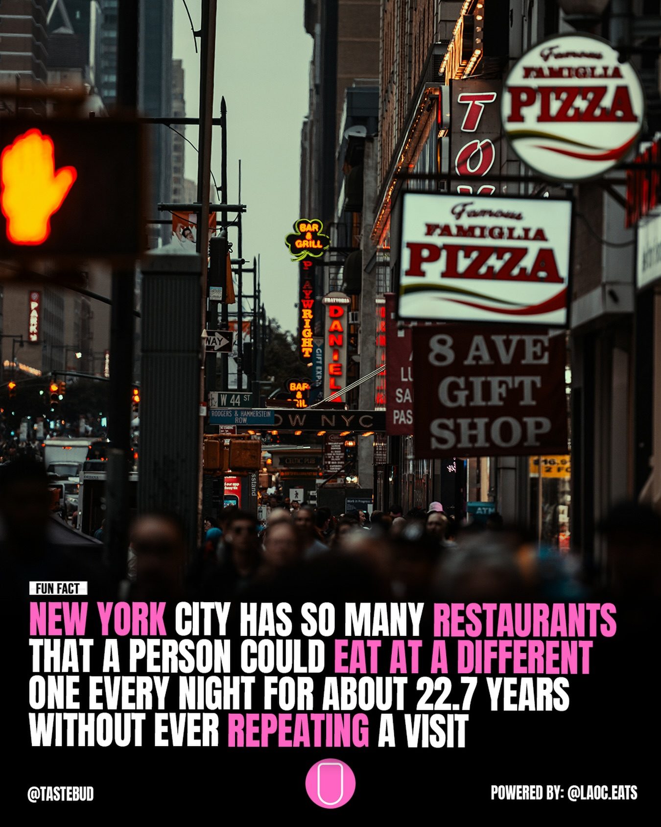 New York's Endless Dining: 23 Years of New Restaurants