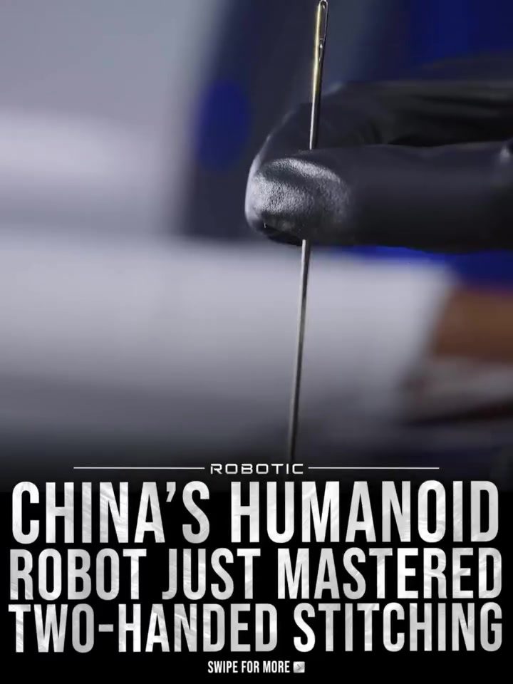 TARS Robotics' Humanoid Mastery: Precision Stitching with AI
