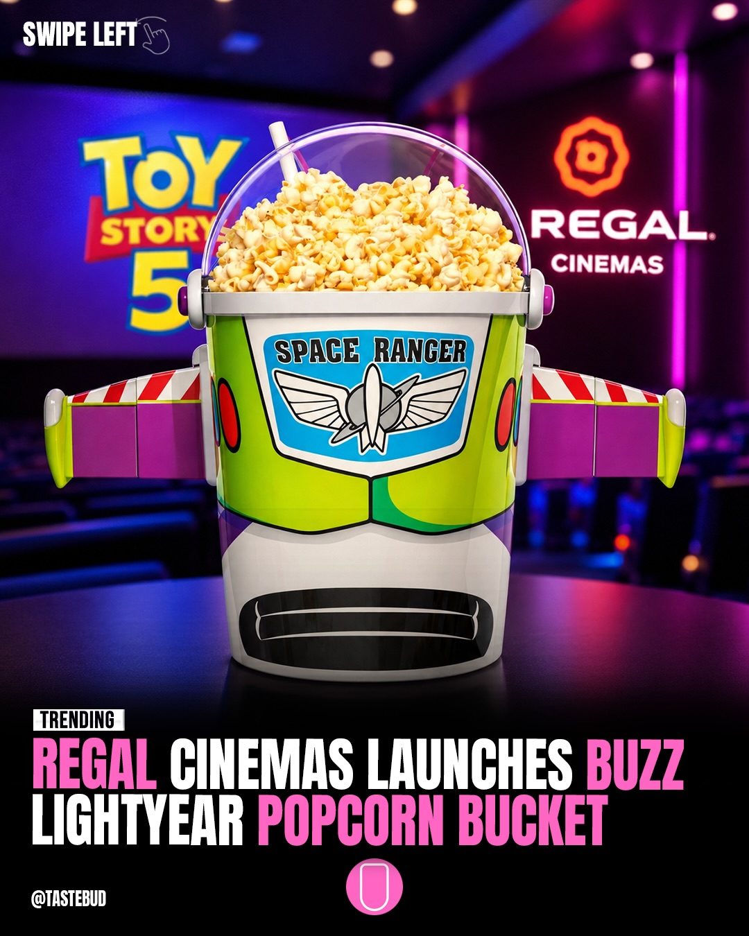 Regal Cinemas Launches Buzz Lightyear Popcorn Bucket