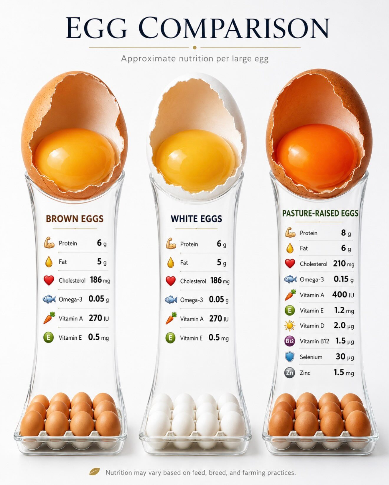 Nutrition Facts: Eggs, Cheese, and Cottage Cheese Compared