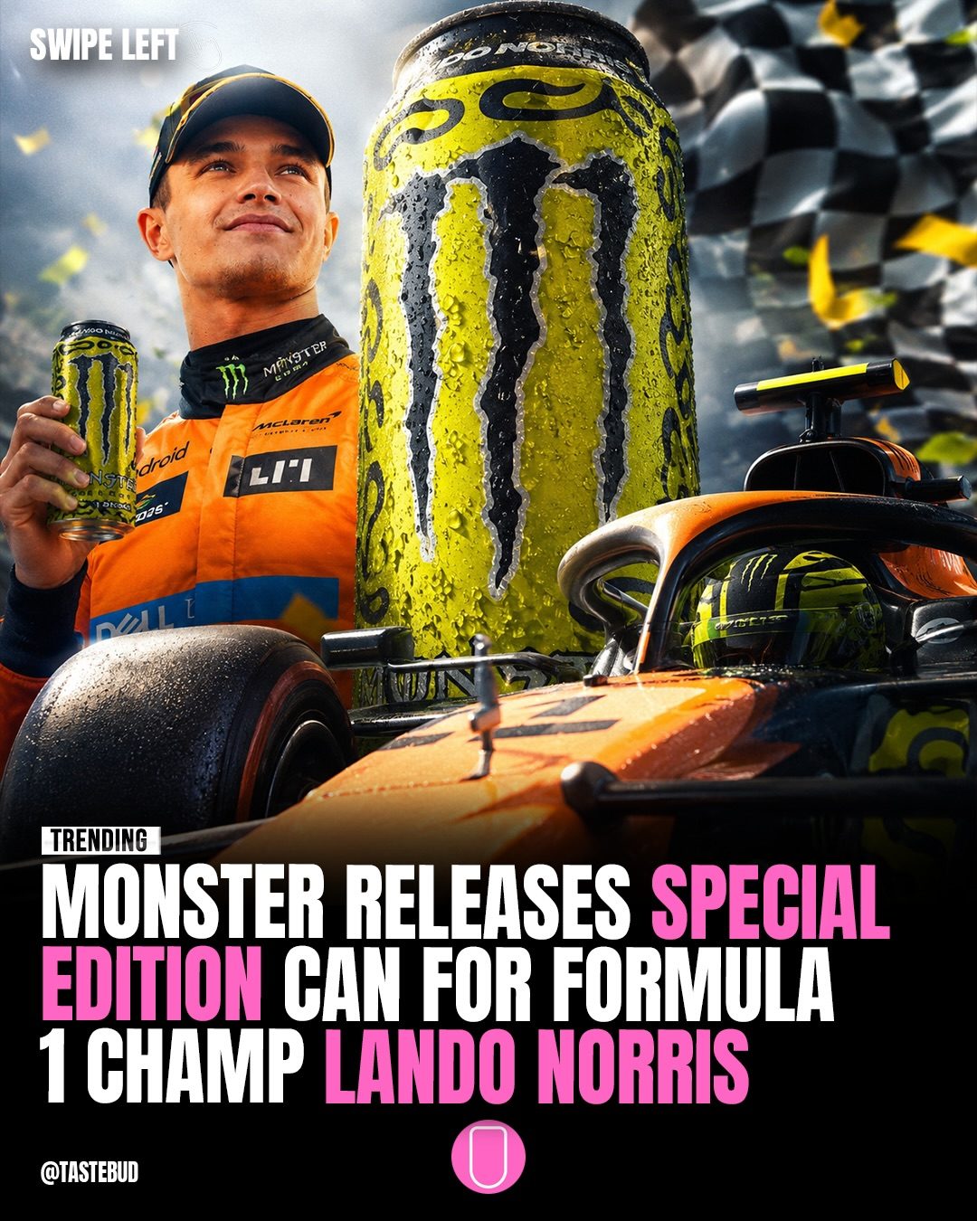 Monster Energy Unveils Lando Norris Special Edition