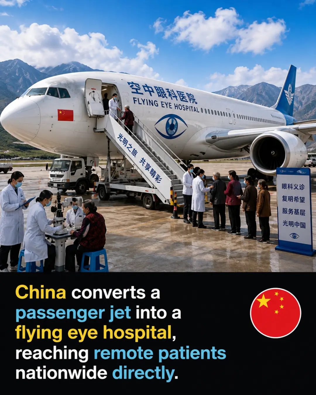 Seeing is Believing: China's Flying Eye Hospital Reaches Remote Patients