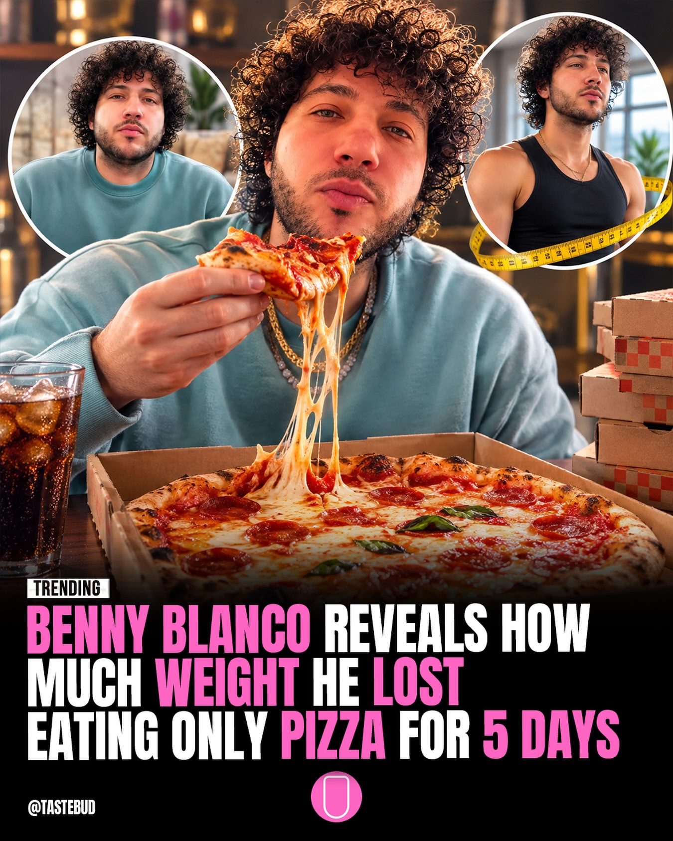 Benny Blanco's 5-Day Pizza Diet Results