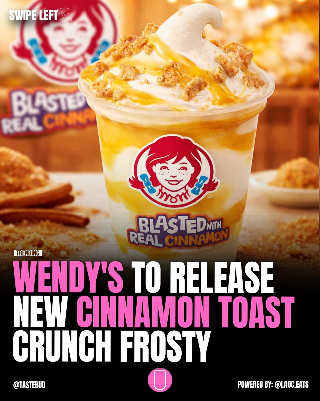 Wendy's New Cinnamon Toast Crunch Frosty: A Canadian Exclusive