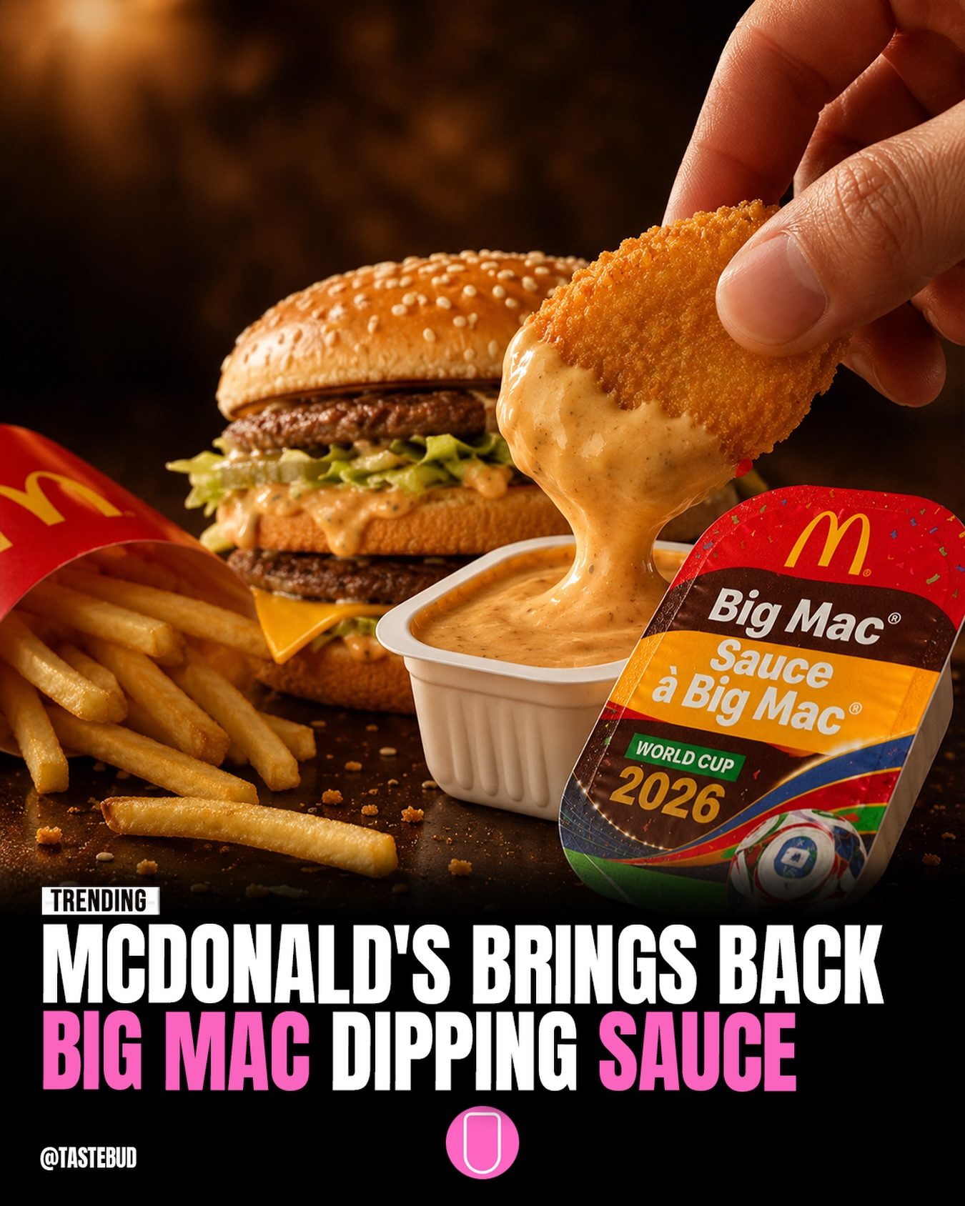 McDonald's Big Mac Sauce Returns: World Cup Special