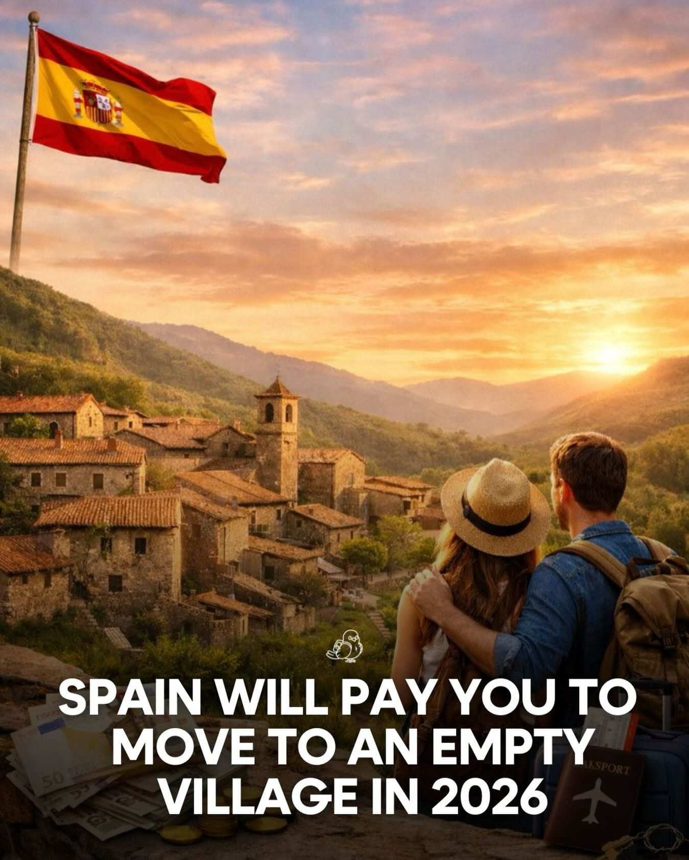 Spain's 2026 Plan: Move to Rural Villages and Get Paid