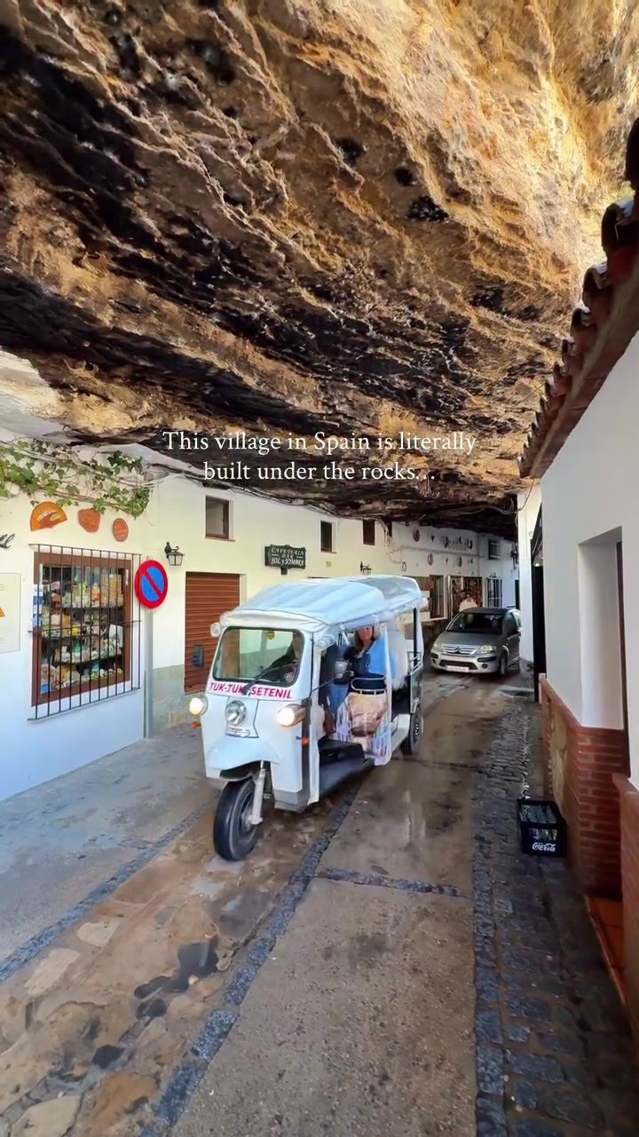 Explore the Unique Rock-Carved Village of Setenil de las Bodegas