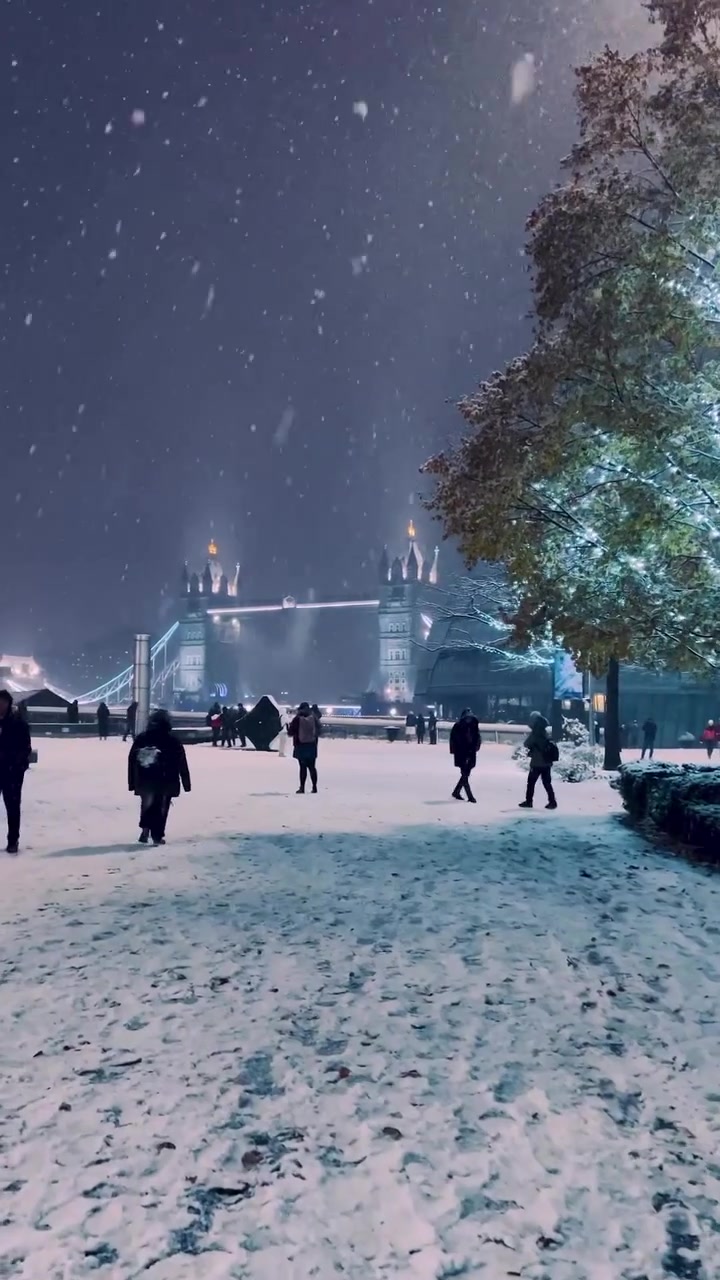 London's Iconic Landmarks in Snow