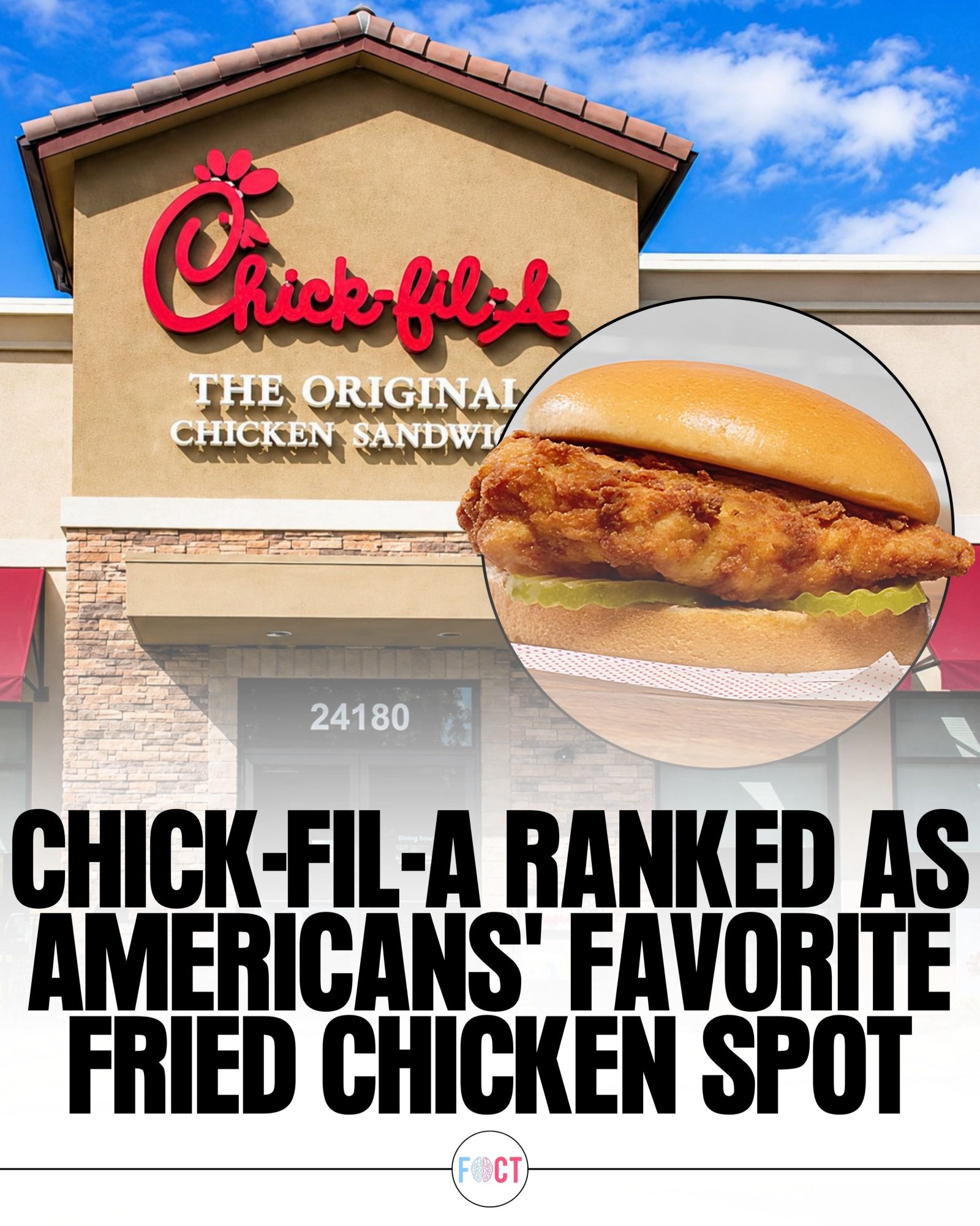 Chick-fil-A Crowned America's Favorite Fried Chicken Chain