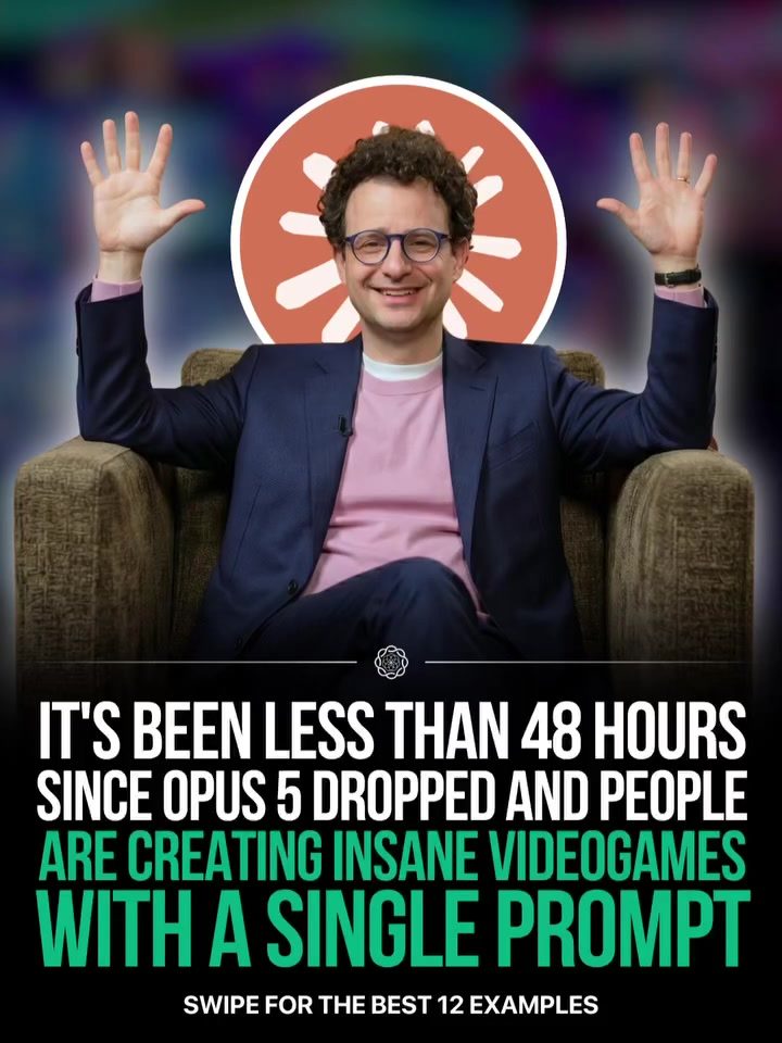Opus 5: Creating Video Games in Hours with One Prompt