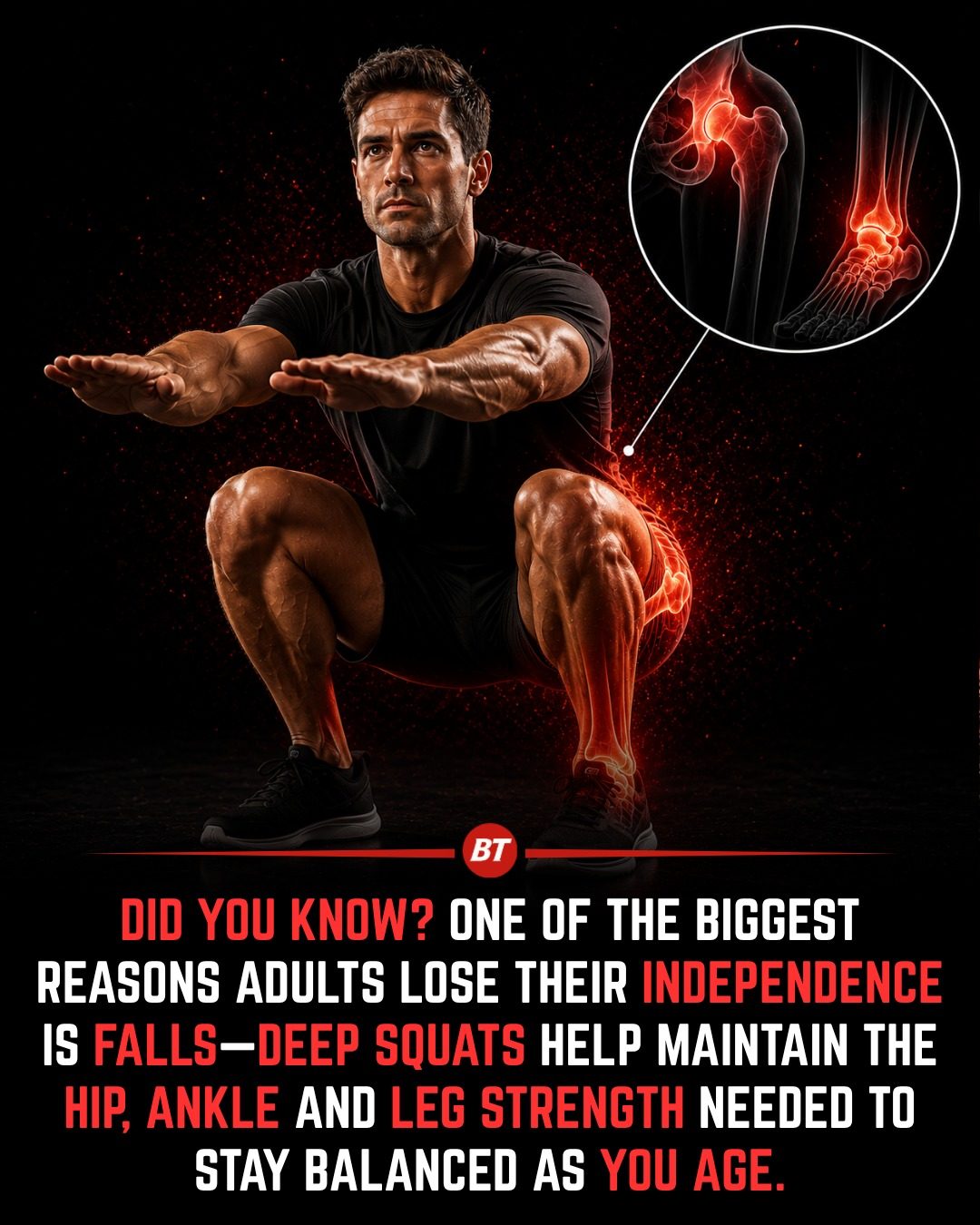 Prevent Falls with Deep Squats: Boost Strength & Balance