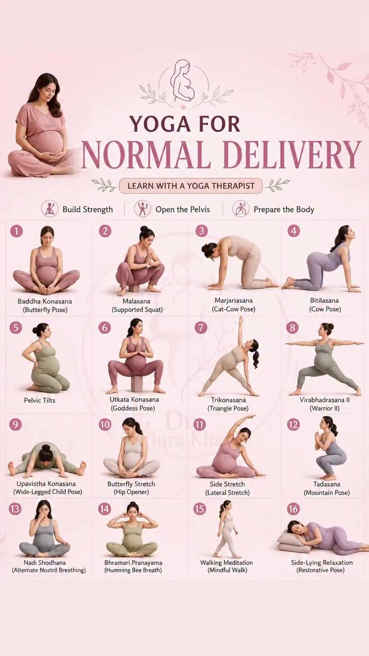 Preparing for a Normal Birth: Top Yoga Poses for Pregnancy