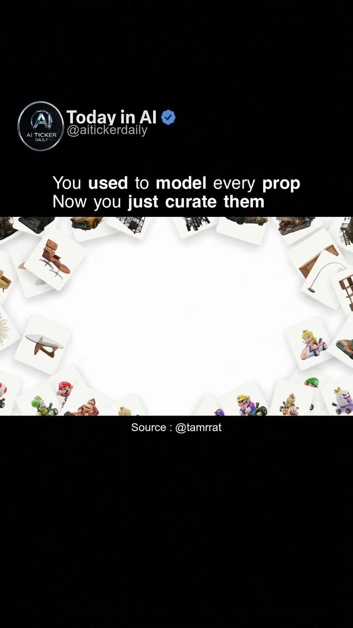 3D Modeling: Curating vs Creating Assets with AI