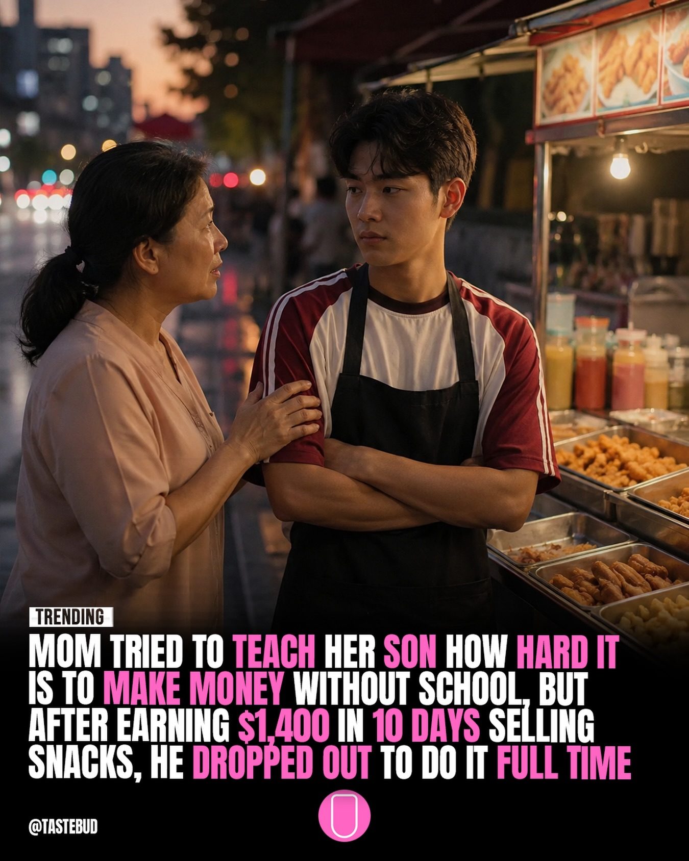A Teen's Unplanned Food Venture Earns $1,400 and Changes His Life