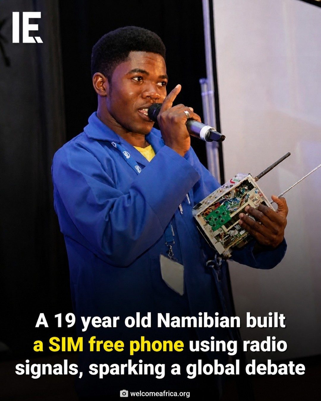 Nineteen-Year-Old Builds SIM-Free Phone with Radio Signals