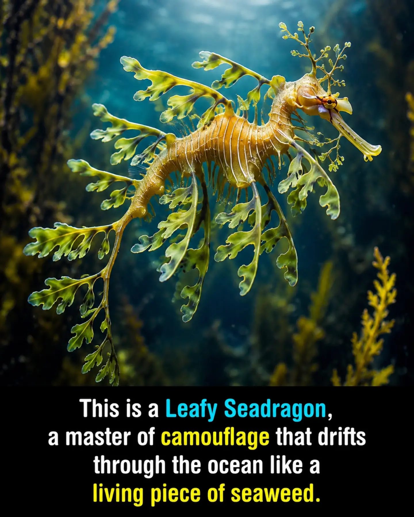 Meet the Leafy Seadragon: Ocean's Camouflage Master
