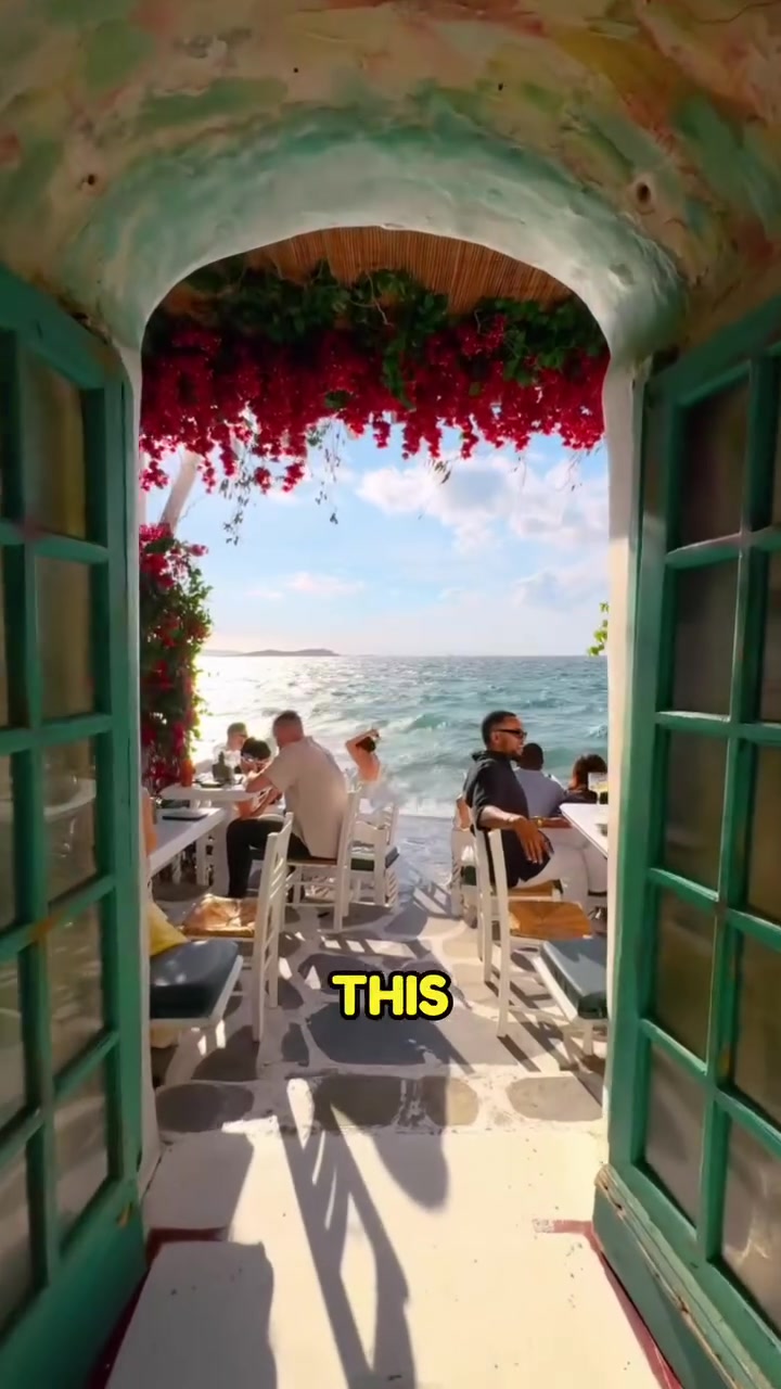 Castro's Restaurant in Little Venice Mykonos