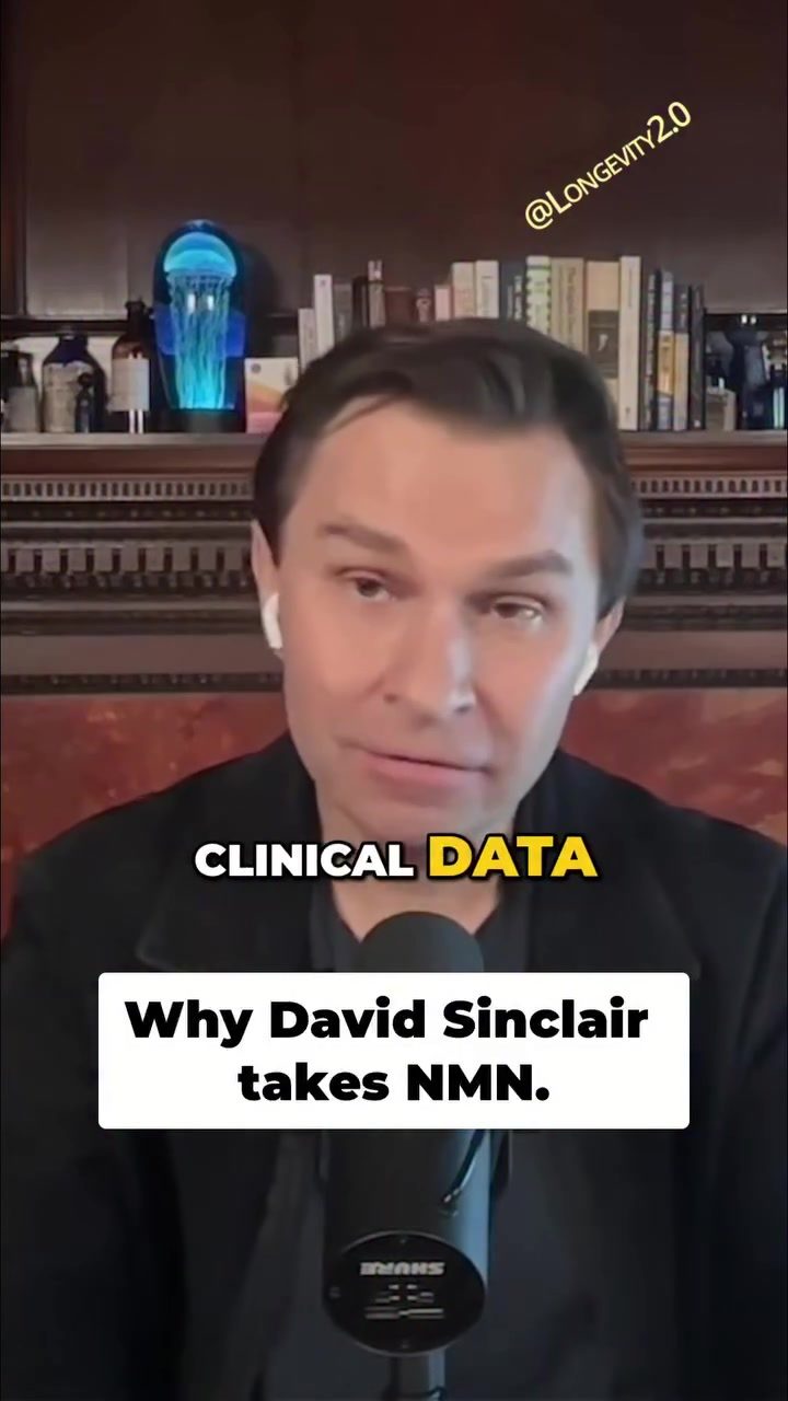 David Sinclair on NAD-Boosters: Benefits and Clinical Data