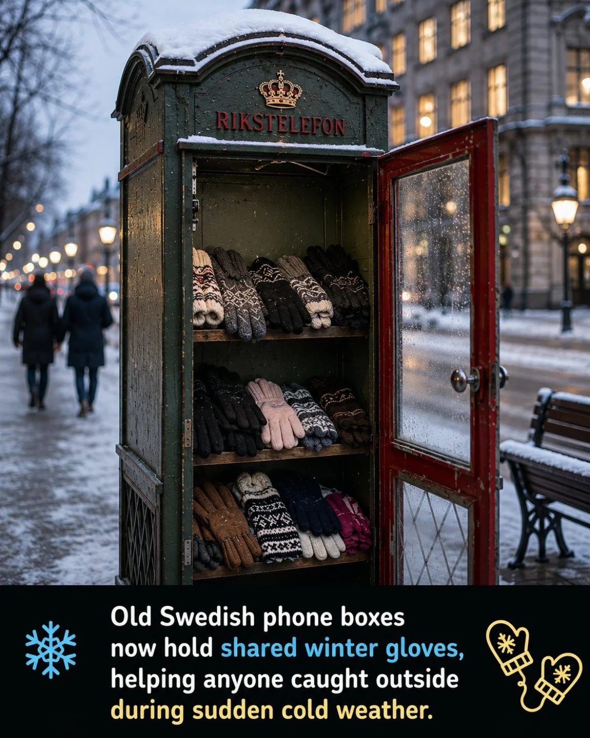 Winter Gloves Initiative Warms Hearts in Stockholm