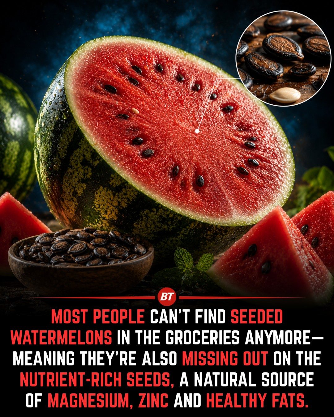 The Hidden Nutrition of Watermelon Seeds