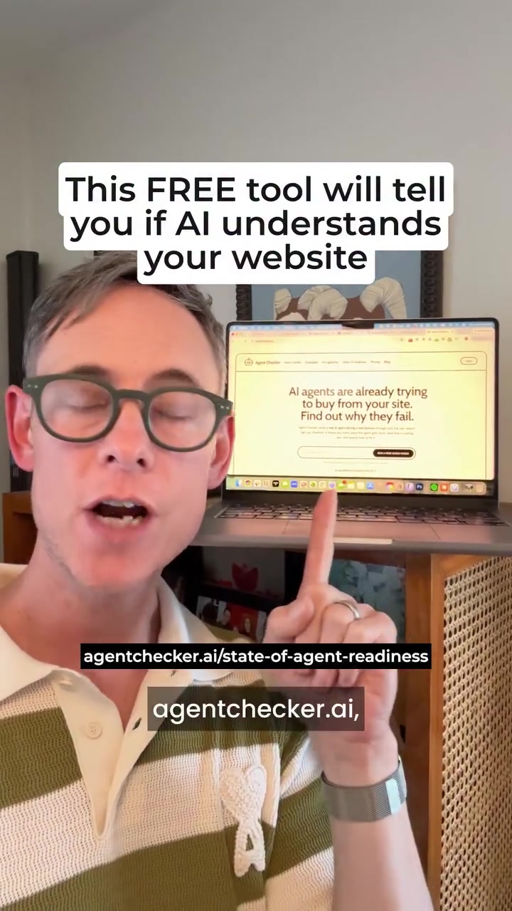 Agent Checker AI Website Readiness Tool