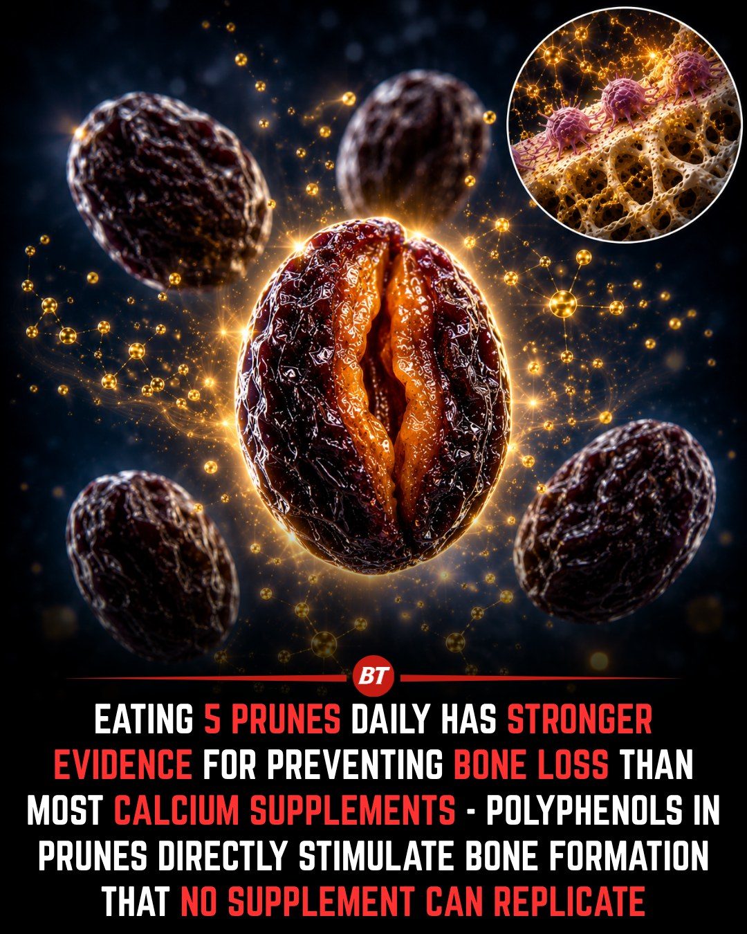 The Surprising Bone Health Benefits of Prunes