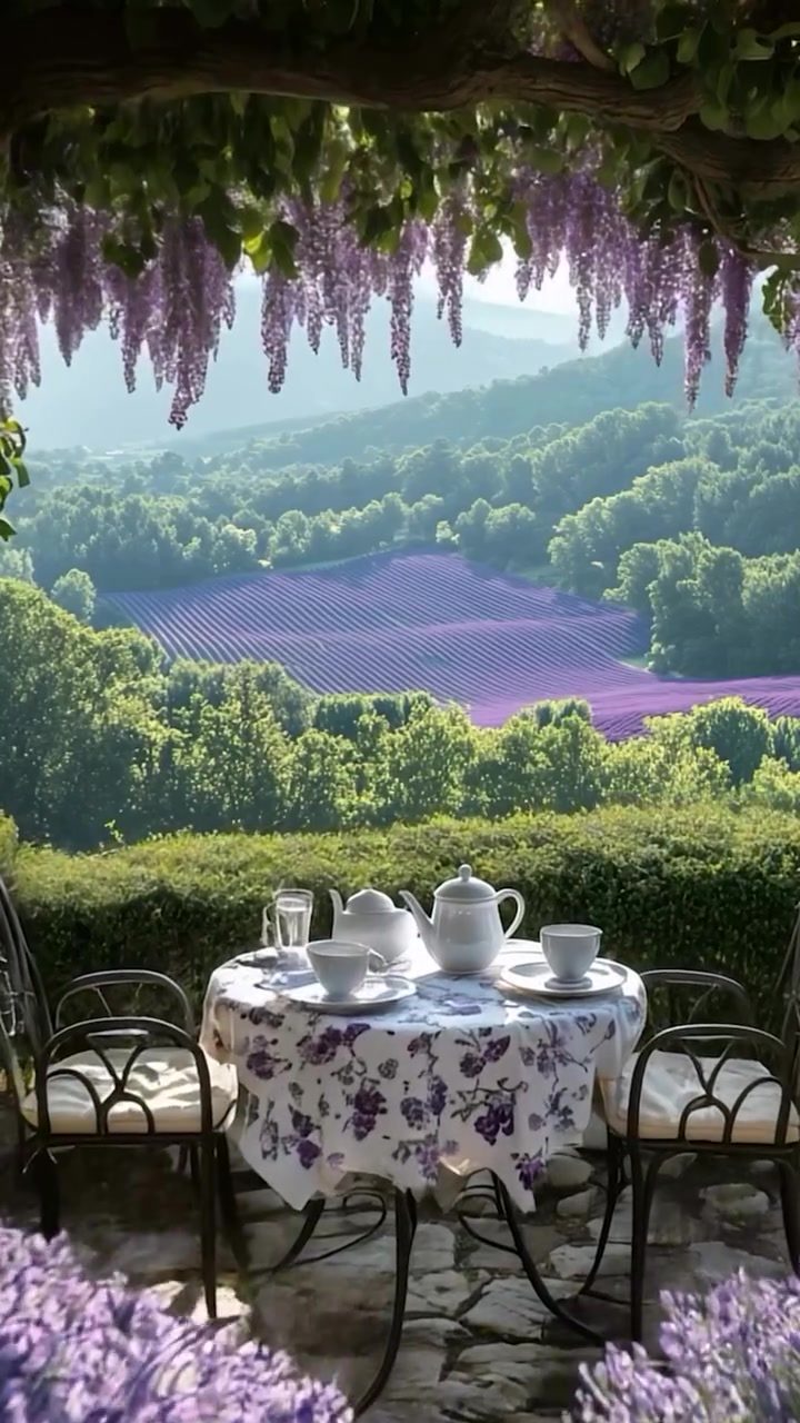 A Lavender-Hued French Countryside Escape
