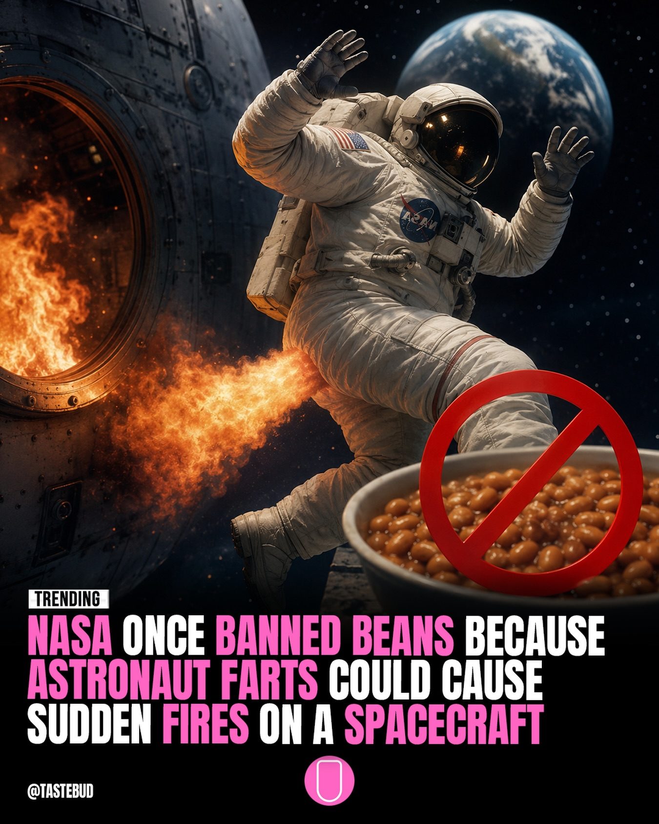 NASA's Surprising Early Ban on Beans for Astronauts