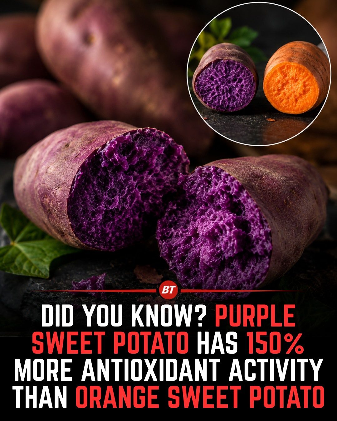 Purple Sweet Potatoes: Superior Antioxidants