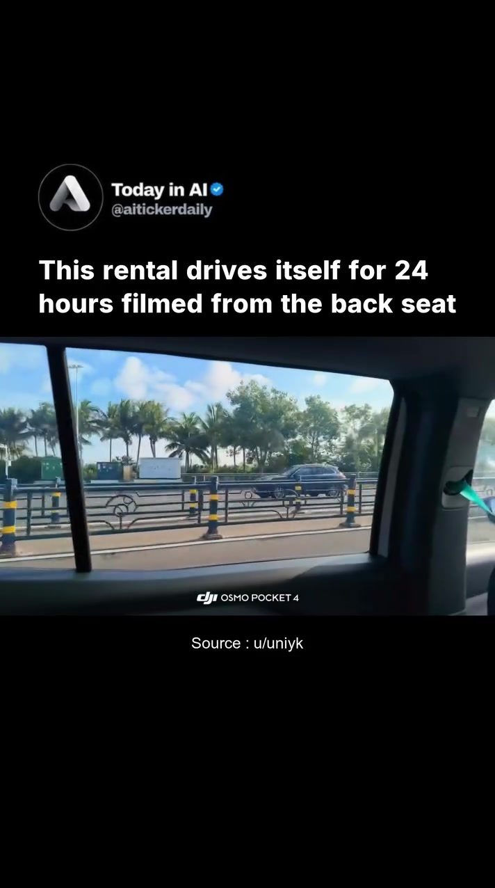 Experience Autonomous Driving: 24-Hour Self-Driving Rental Car in China