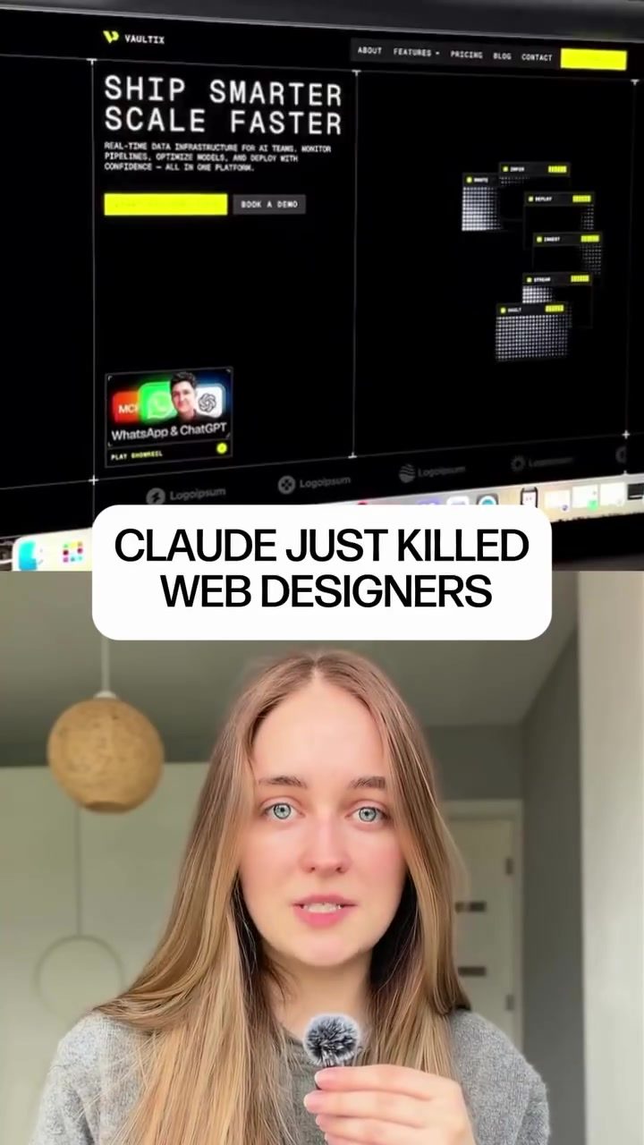 How AI Tool Claude is Changing Web Design