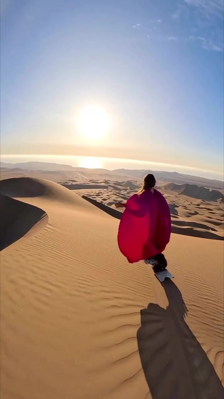 Sandboarding Duna Cerebro: Chile's Majestic Dunes