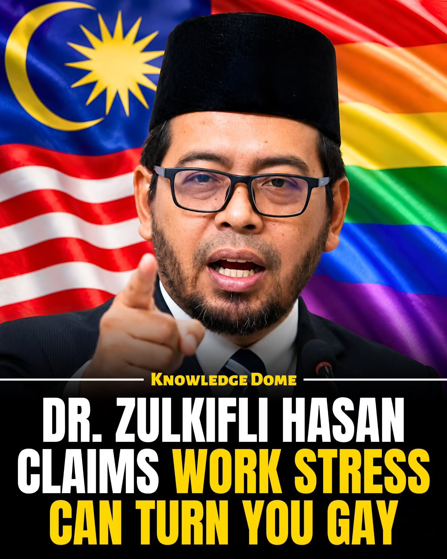 Malaysia Minister Sparks Outrage with Stress-LGBTQ+ Link