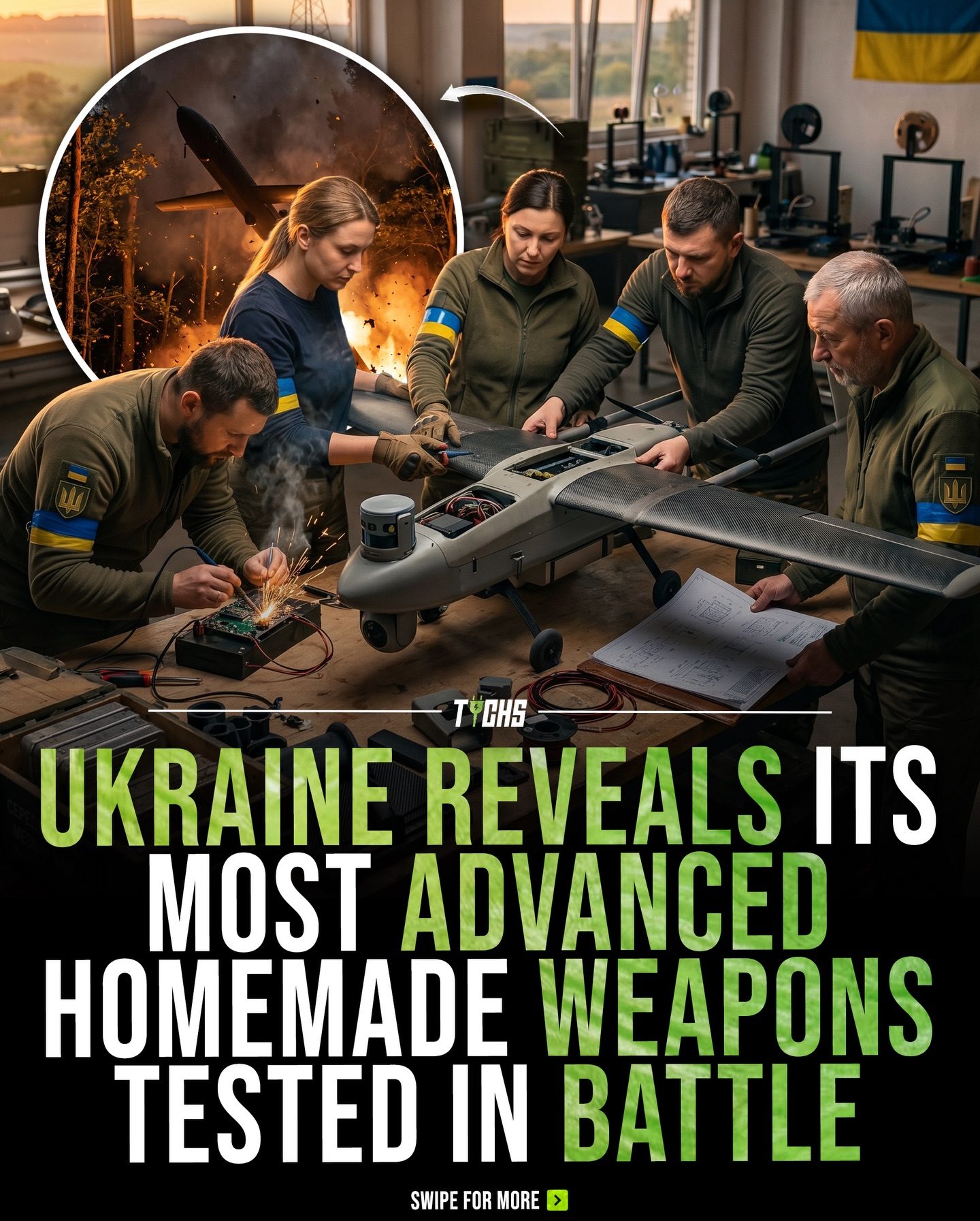 Ukraine's Secret Weapons: Homemade Tech Revolutionizing Combat