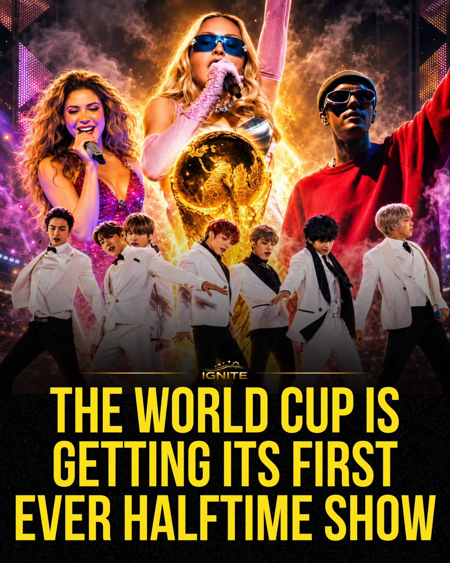 World Cup's First IGNITE Halftime Show