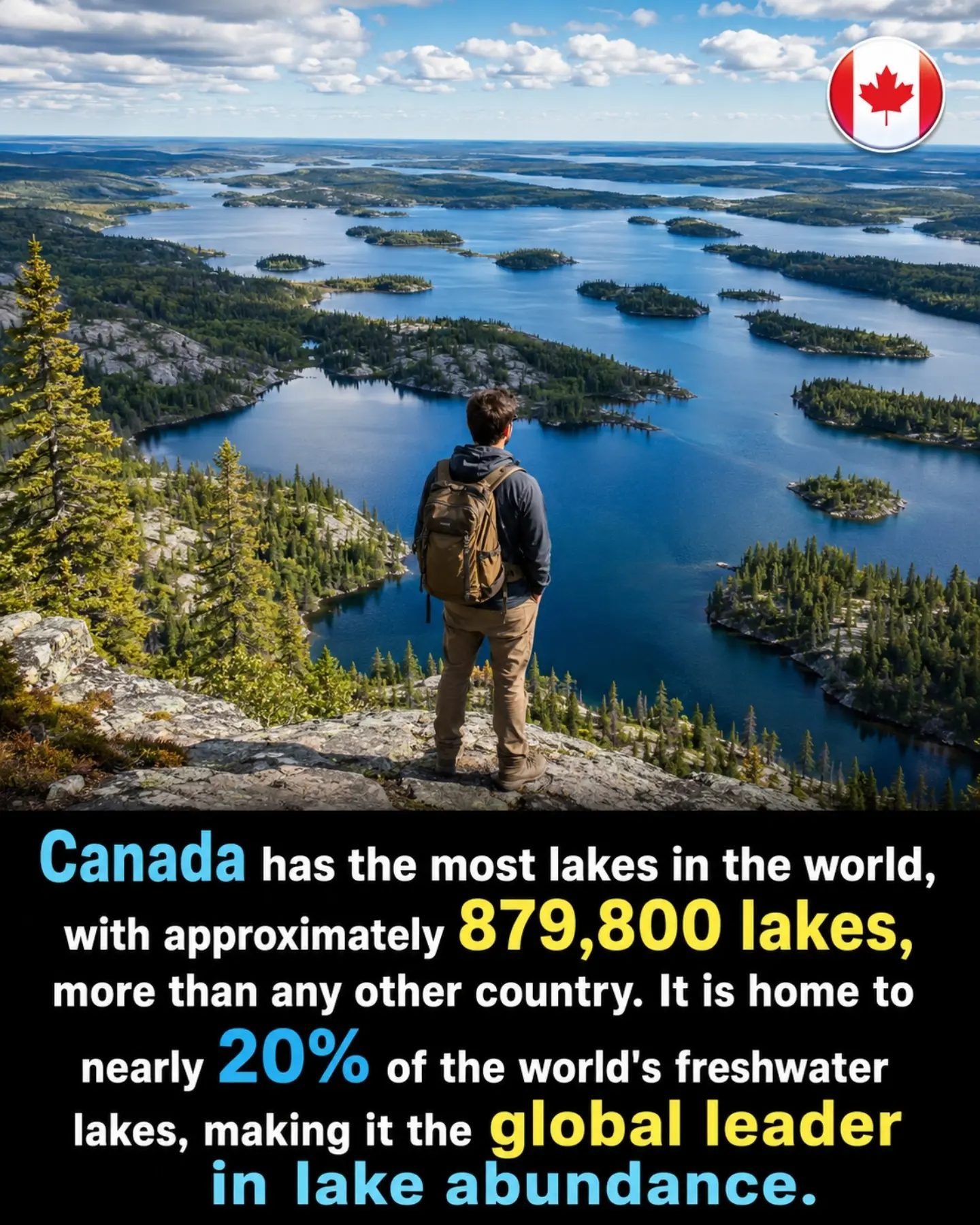 Canada's Lake Abundance: A Global Treasure