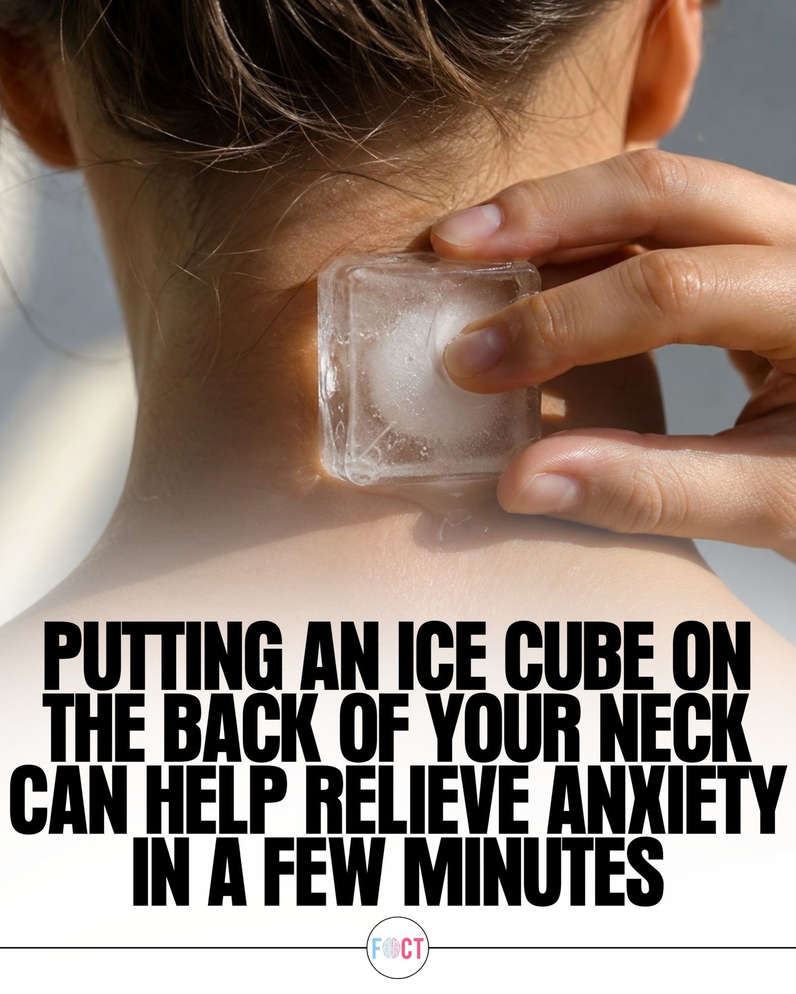 Quick Anxiety Relief: Ice Cube Technique