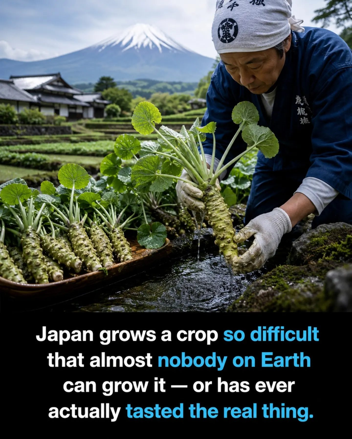 The Art of Growing Wasabi: A Rare Agricultural Marvel