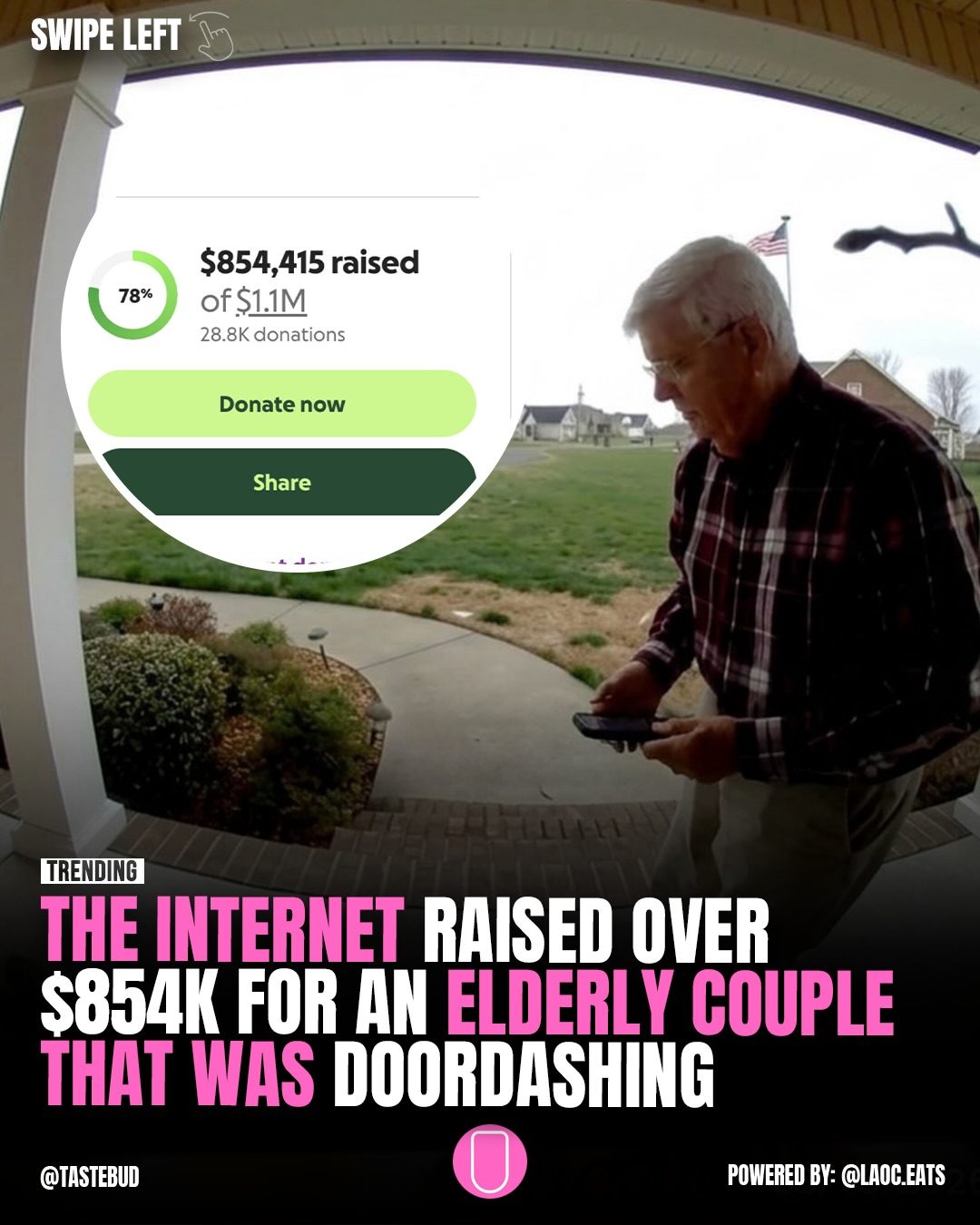 Elderly Couple's DoorDash Journey Inspires Global Support