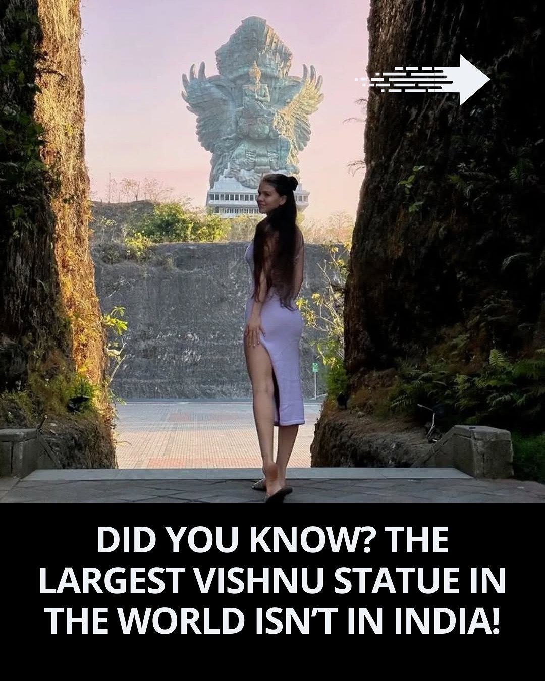 Here is the title that I created based on the analysis and the article excerpt:

Discover the Largest Vishnu Statue in Bali, Indonesia: Garuda Wisnu Kencana